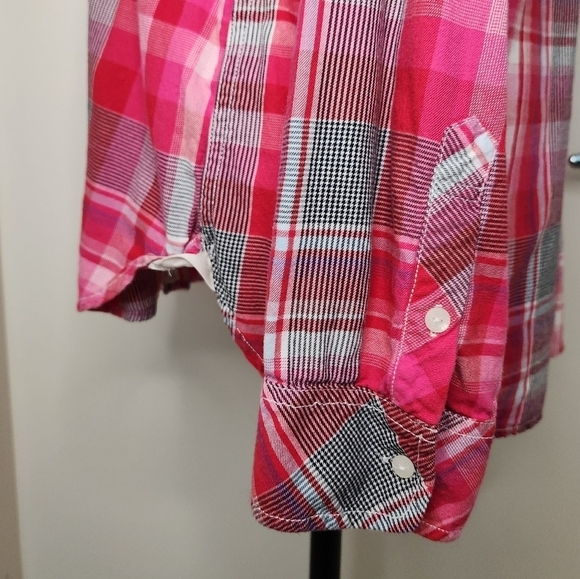 Victoria Secret Pink Plaid Shirt - Picture 8 of 12